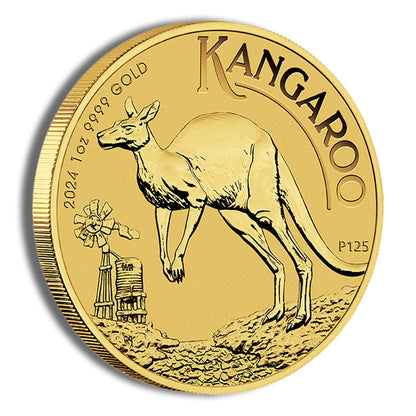 2024 1 oz Australian Kangaroo Gold Coin