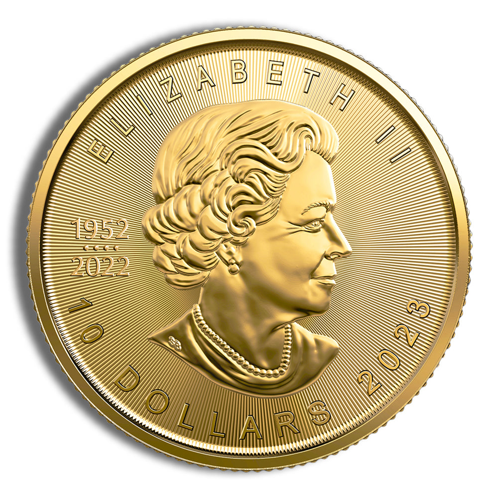 2023 1/4 oz Gold Maple Leaf (Sealed)