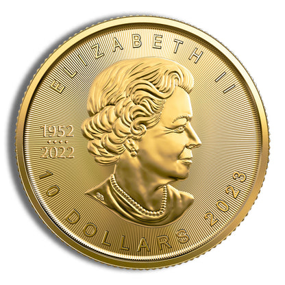2023 1/4 oz Gold Maple Leaf (Sealed)