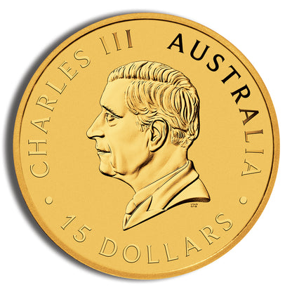 1/10 oz Australian Kangaroo/Nugget Gold Coin (Year Varies)