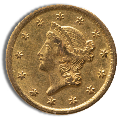 $1 Gold Liberty Type 1 - AU